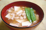 豆いっぱいの味噌汁の作り方レシピ