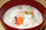 里芋の和風スープミルク風味作り方レシピ