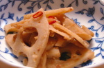 蓮根の味噌きんぴらの作り方レシピ